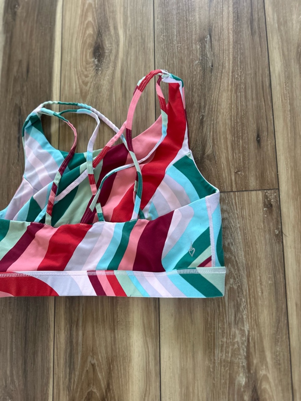 Torrid Active womens Colorful Striped Sports Bra size 1X - Picture 6 of 6